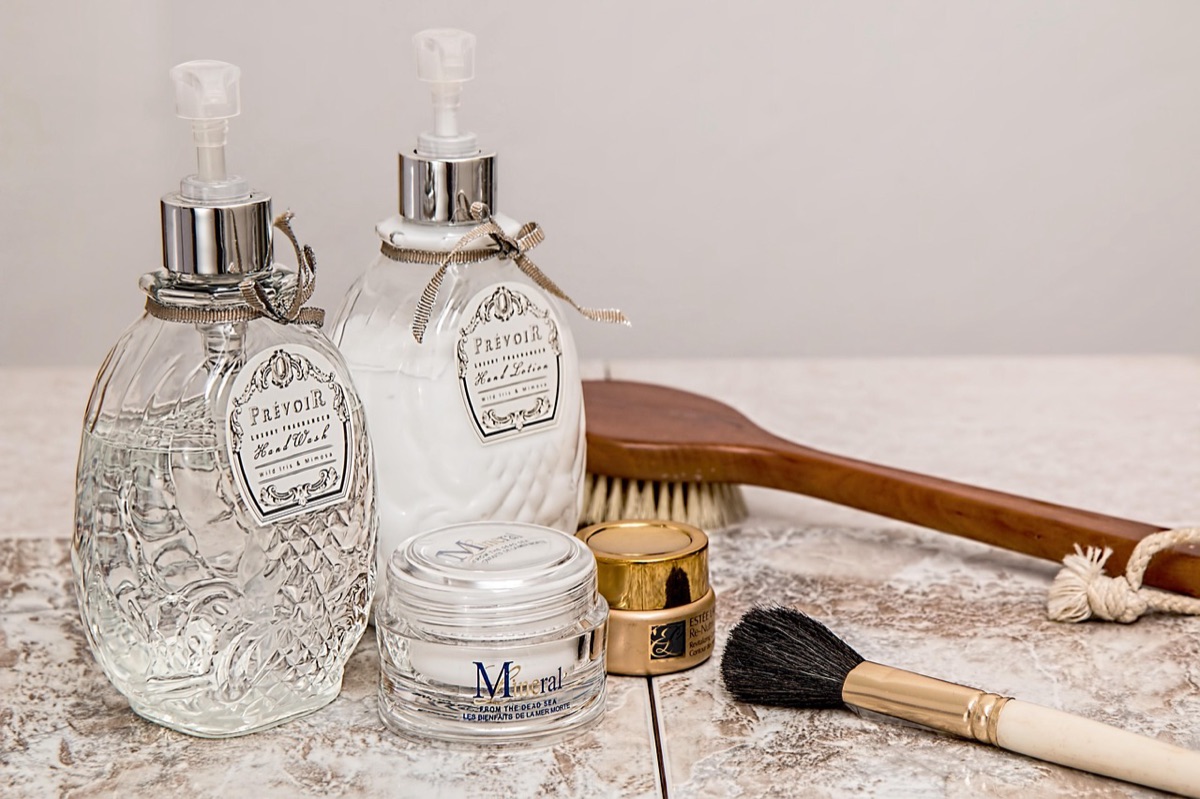 High-end skincare products for elderly wellness