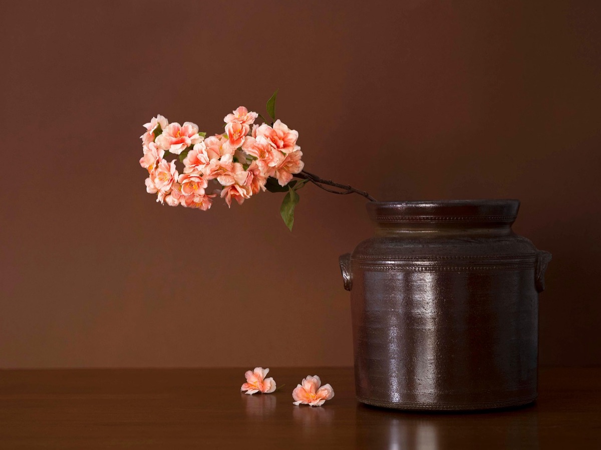 vaso cerâmico moderno para decoração de casa