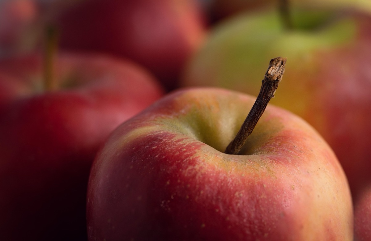 panier de cadeaux avec fruits