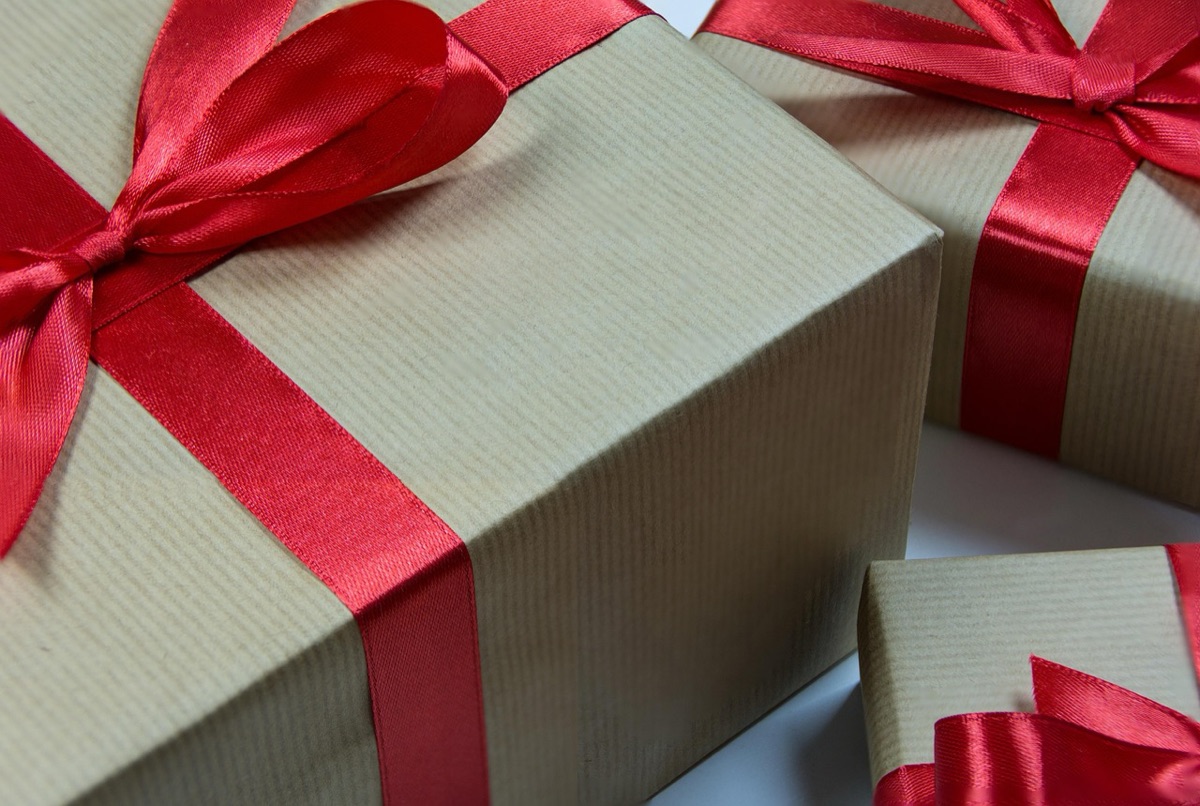 Silbernes Jahrestag-Geschenk-Kästchen