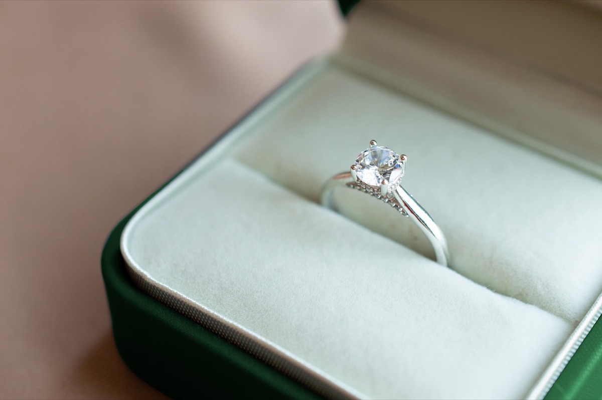 anello d'anniversario argento